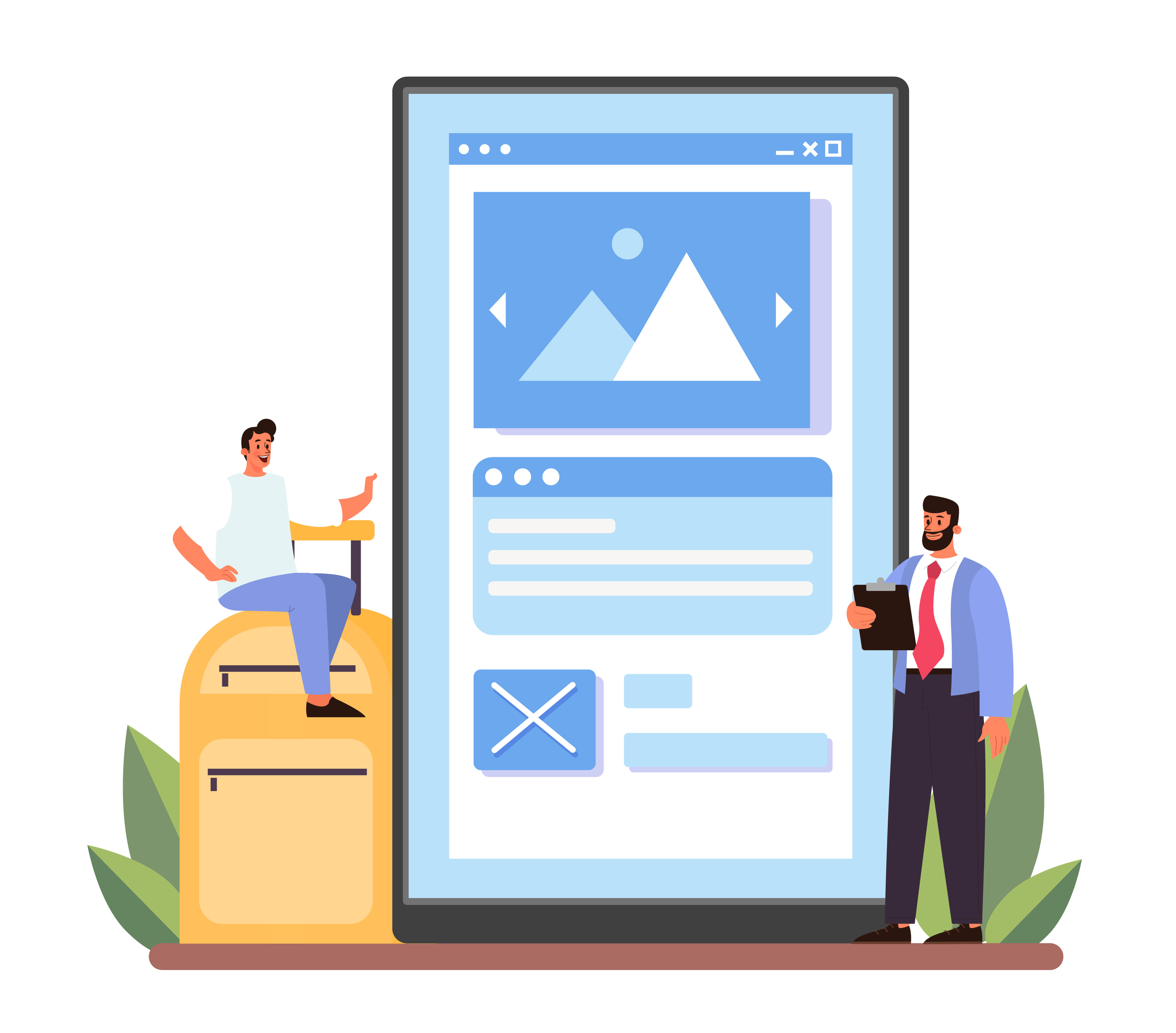 Create landing pages fast